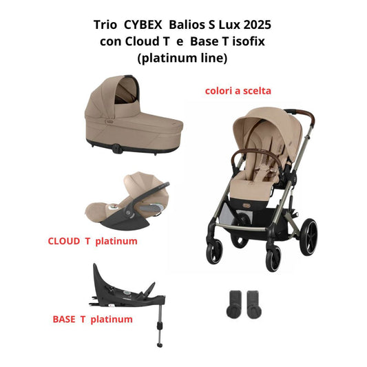 OFFERTA Trio CYBEX nuovo Balios S Lux con Cloud T e Base T isofix !