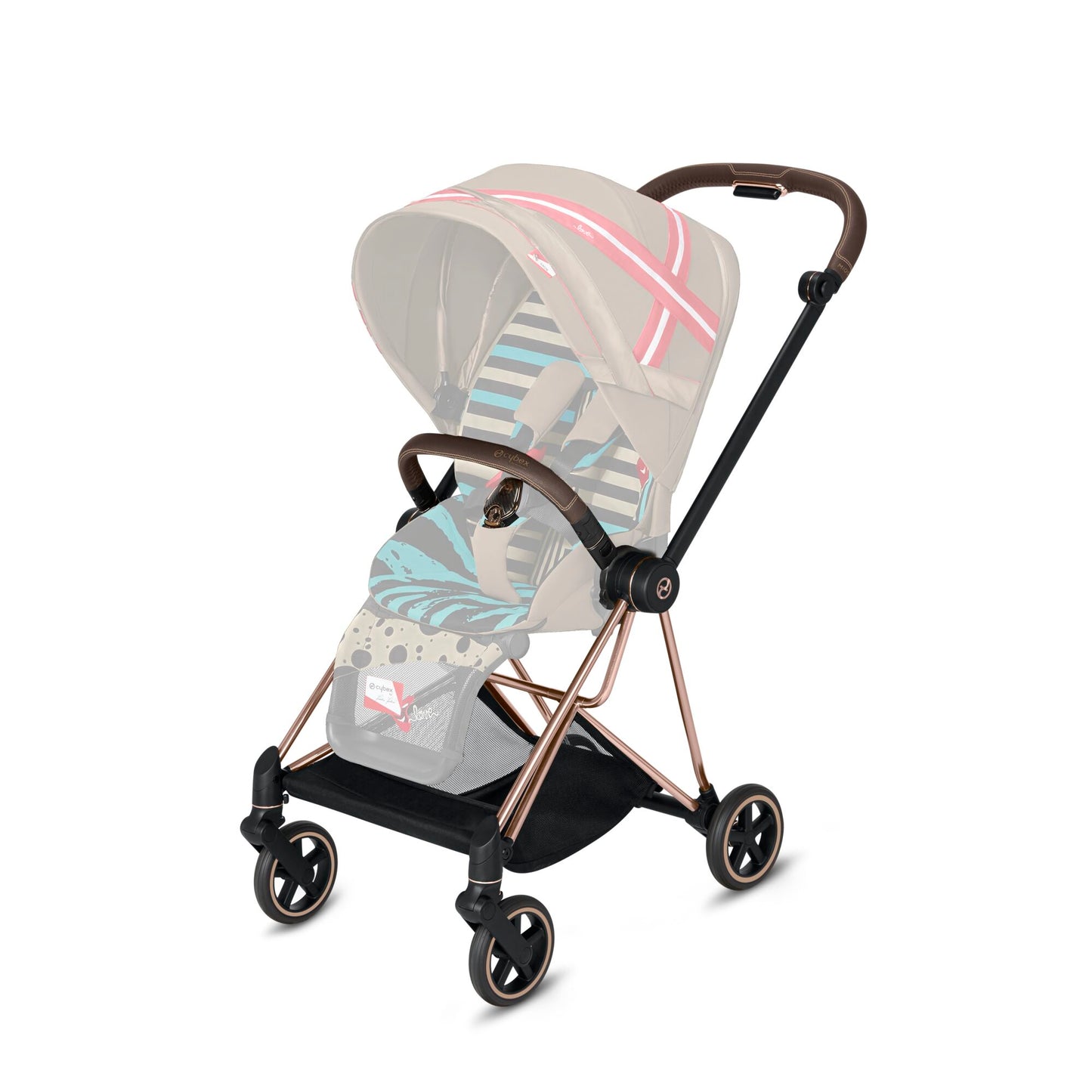 Tealio per passeggino Cybex MIOS Seat Pack della collezione fashion by Karolina Kurkova