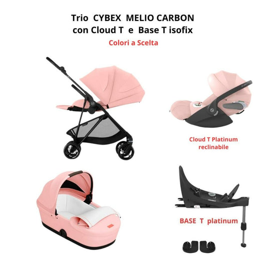 Trio CYBEX Nuovo MELIO Carbon