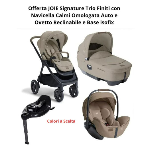 Trio con navicella omologata auto